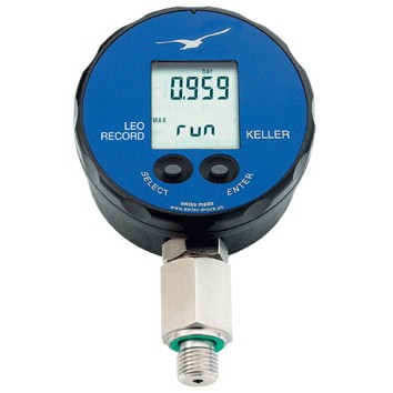 500 to 1200 millibar atmospheric pressure logger with RS232 interface