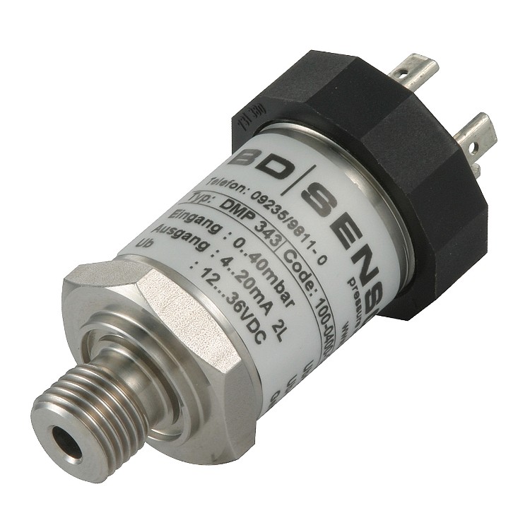ATEX approved negative 10 mbar vacuum pressure transmitter