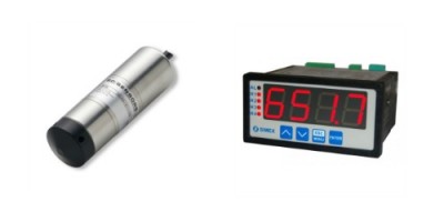 Hydrostatic level sensor and indicator for frothing oil tank