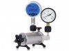 ADT901 low pressure test pump with test gauge and DUT