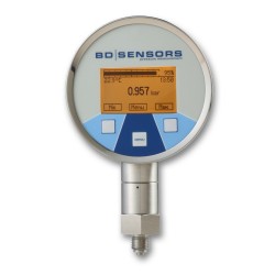 Adjustable recording time 300 psi water pressure data logger with 1/4"NPT fitting