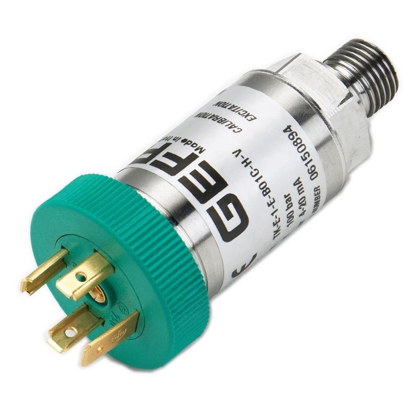 Pressure Transducer 4-20mA Output G1/4 Silicon Pressure Transmitter Transducer for Water Gas Oil 0-0.5MPA 