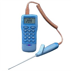 2028T Thermometer with Deg C and F for K Type Thermocouples