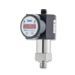 Water tank level gauge transmitter with adjustable range
