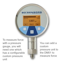Custom pressure unit DM01