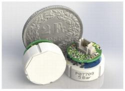ME771 bar range 4-20mA current loop output pcb and ceramic flush diaphragm pressure transducer module