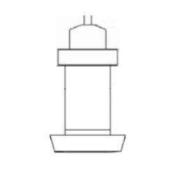 150cm range 0-10Vdc output bulk milk cooler level sensor with dairy pipe fitting