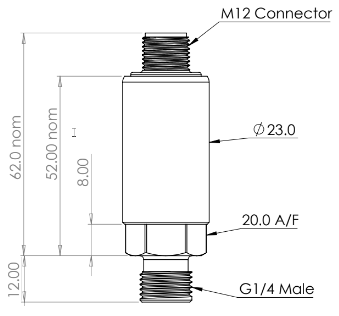 Titan TPTLRd Low Range Digital Pressure Sensor