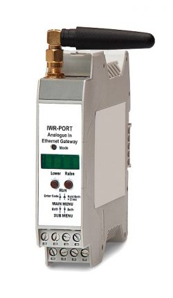 IWR-PORT Wireless Sensors to Ethernet, RS232 or RS485 Gateway Receiver