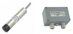 Surface water hydrostatic level sensor for shallow stream
