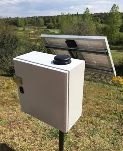 IoT-Gateway Panel with Solar Charging System